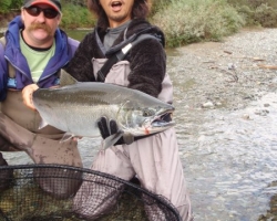 Nitinat river coho