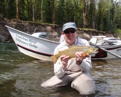 Cowichan river brown trout