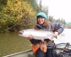 Nitinat river coho