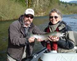 Cowichan river steelhead