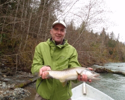 Cowichan river brown trout