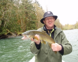 Cowichan river brown trout